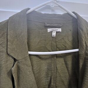 Maurices Olive Green Lightweight Blazer Jacket